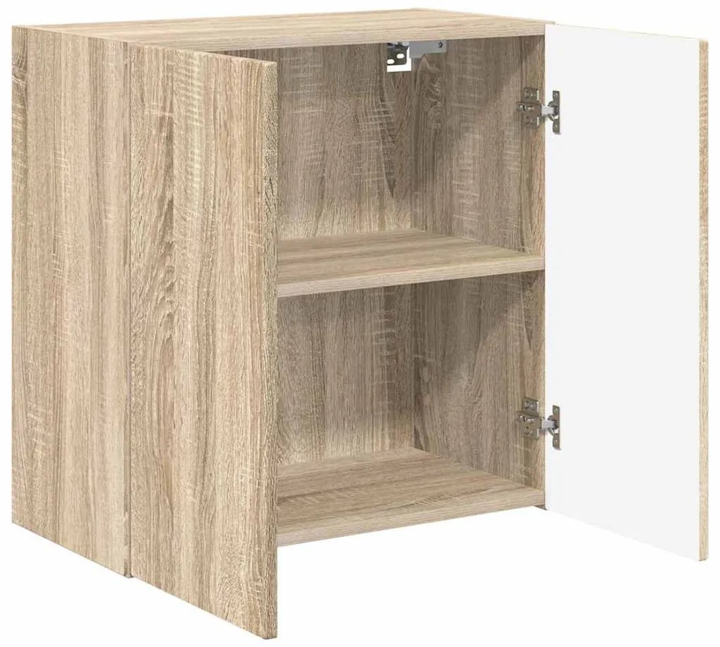 TV Fali Szekrény Sonoma tölgy 59,5 x 31 x 60 cm Faanyag