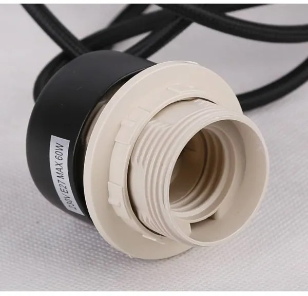 Csillár zsinóron COX 3xE27/60W/230V