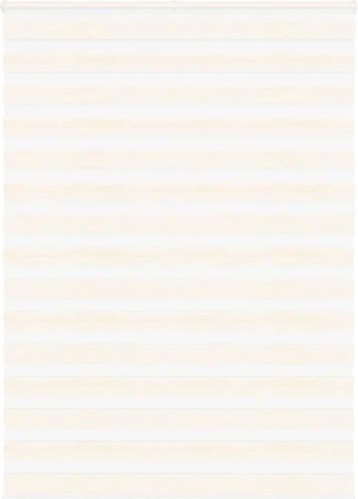 vidaXL zebrafüggönnyel márványbézs szövetszélesség 150,9 cm poliészter