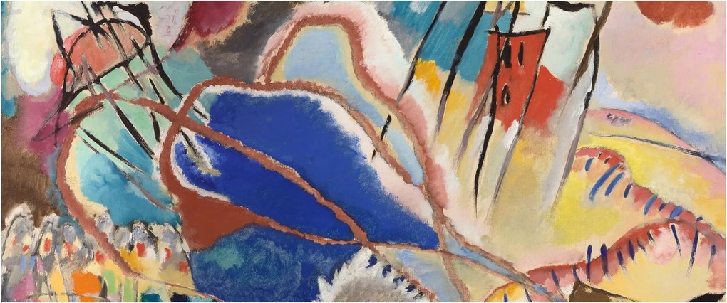 Kép - Vasily Kandinsky, Improvisation No. 30 (Cannons), reprodukciók (120x50 cm)