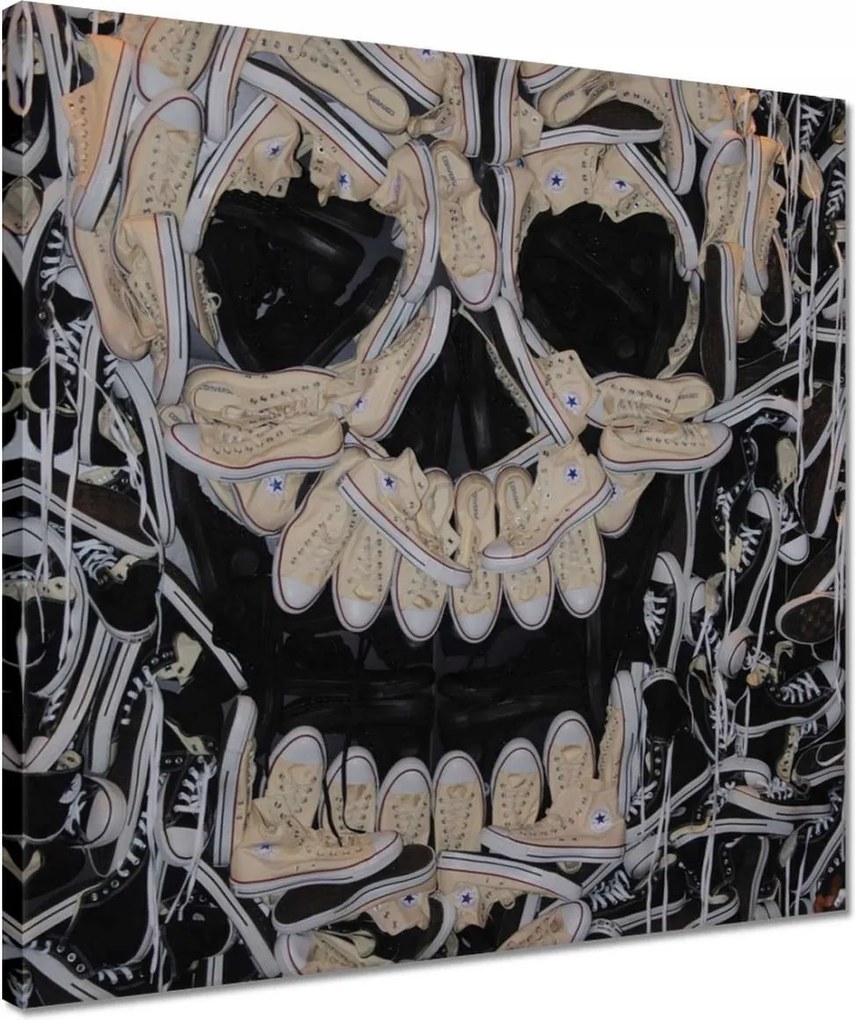 Vászonkép 40x40 Teniszkoponya