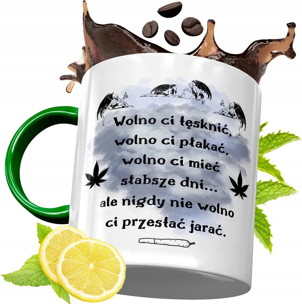 Zöld Bögre Dohányosoknak Születésnapra Ajándék