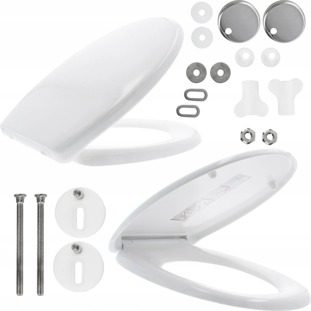 WC-ülőke Szabadonálló Univerzális WC-ülőke Duroplast Aa