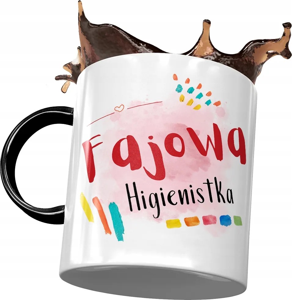 Fekete Bögre Higiénikusnak Cool Higiénikus Nyomtatott Fotóval