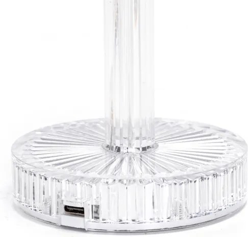Aigostar- LED RGB Dimmelhető újratölthető asztali lámpa LED/1W/5V 1800mAh 26 cm + távirányító