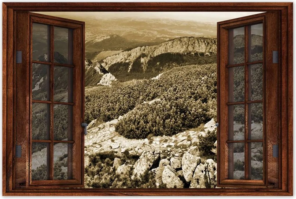 Poszterek 60x40 Tátra Lengyel hegyek Kilátás