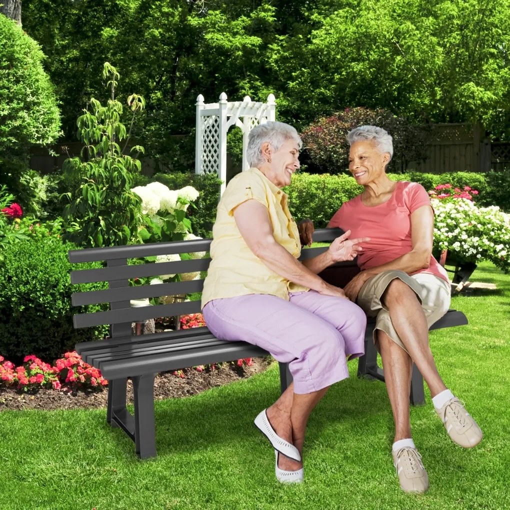 ORCHIDEA kerti pad, 145x49x74cm, antracit I.P.A.E-Progarden