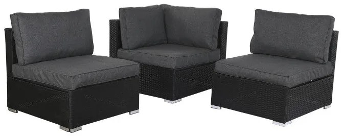 Prémium 7 részes polyrattan kerti bútor szett