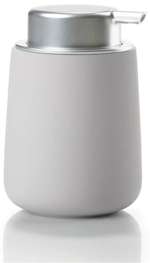Világosszürke porcelán szappanadagoló 250 ml Nova – Zone