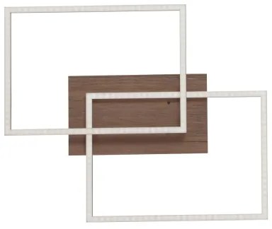 Leuchten Direkt 14018-78 - LED Dimmelhető lámpa IVEN 2xLED/15W/230V + távirányító