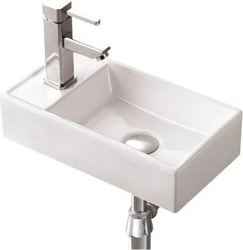 AREZZO design AUSTIN 40x22 bal oldali mini kézmosó AR-340A