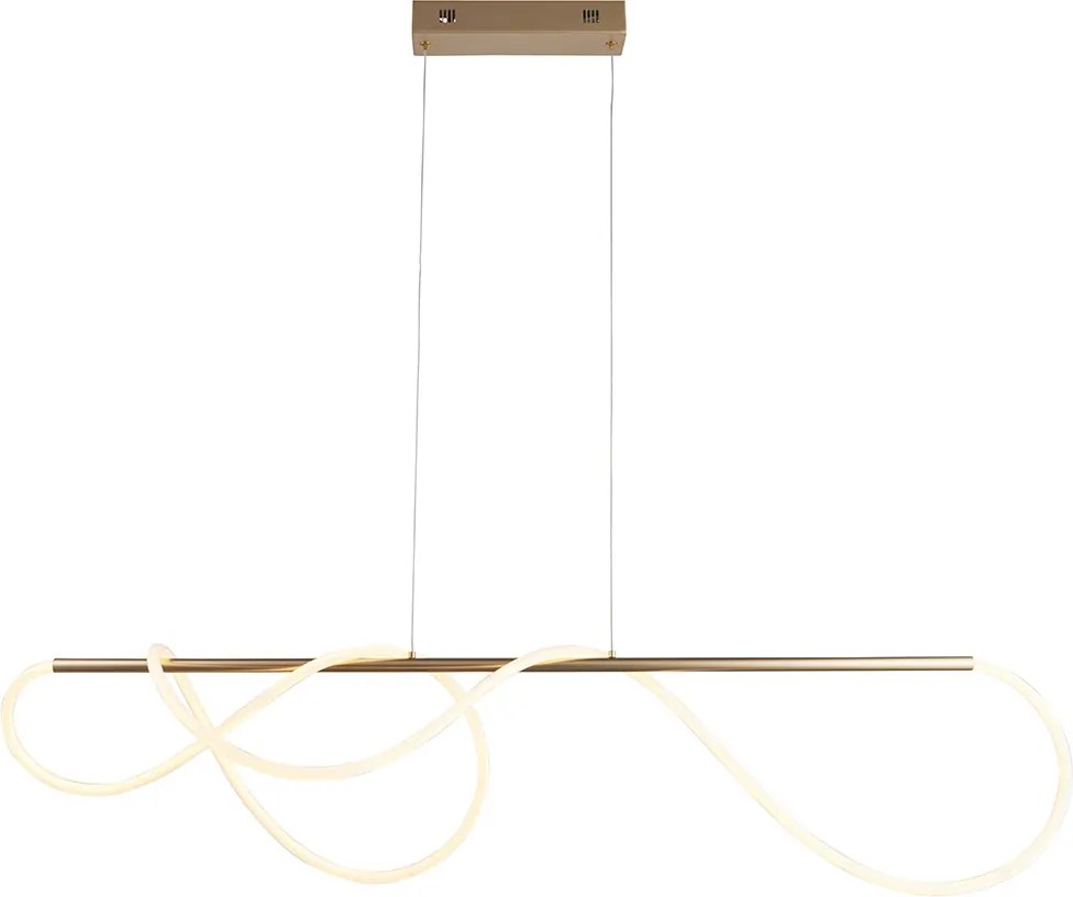 ENDON 97629 ATTALEA Modern Led Függesztett Lámpa Fehér, Arany LED IP20