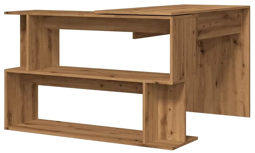 sarokasztal Artisan tölgy Gépi úton előállított fa