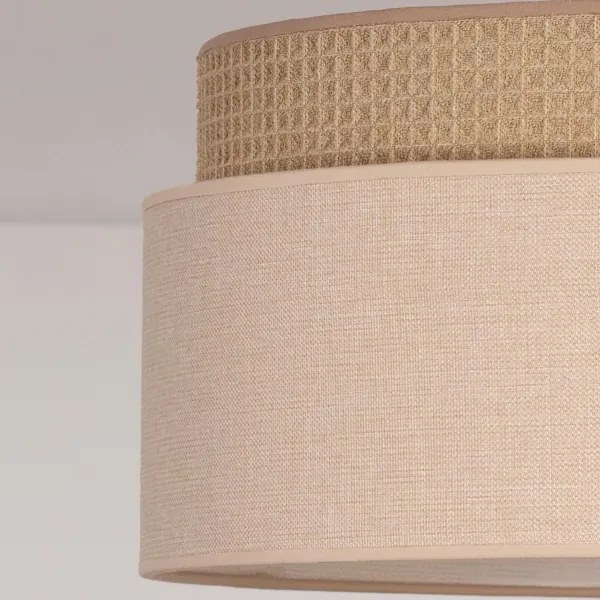 Brilagi - PADOVA felületre szerelhető csillár 1xE27/60W/230V, Ø 40 cm, bézs