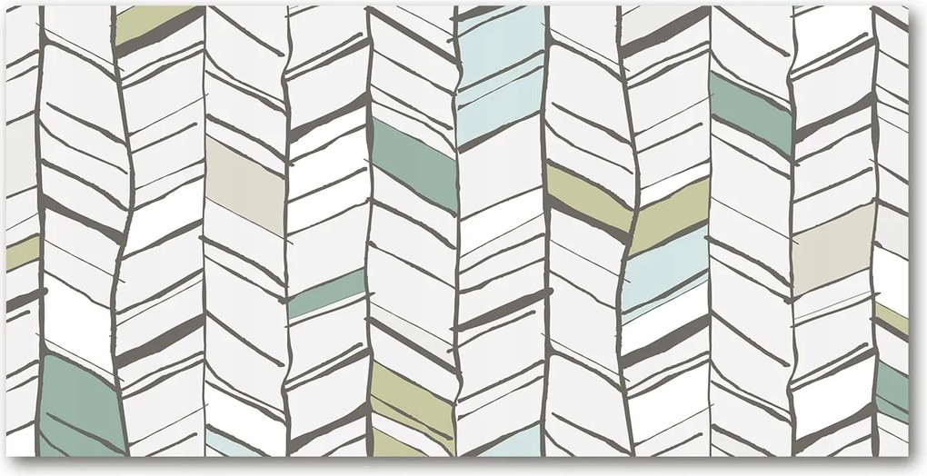 Halszálka mintás védőpanel 140x70 cm Ragasztó