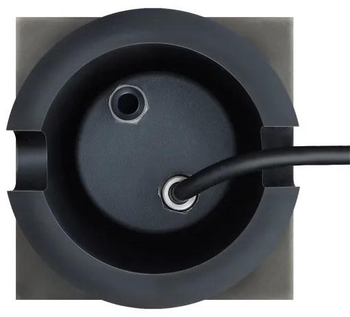 Kültéri taposólámpa LUKKA CONNECT 1xGU10/4W/230V IP67 matt króm szögletes