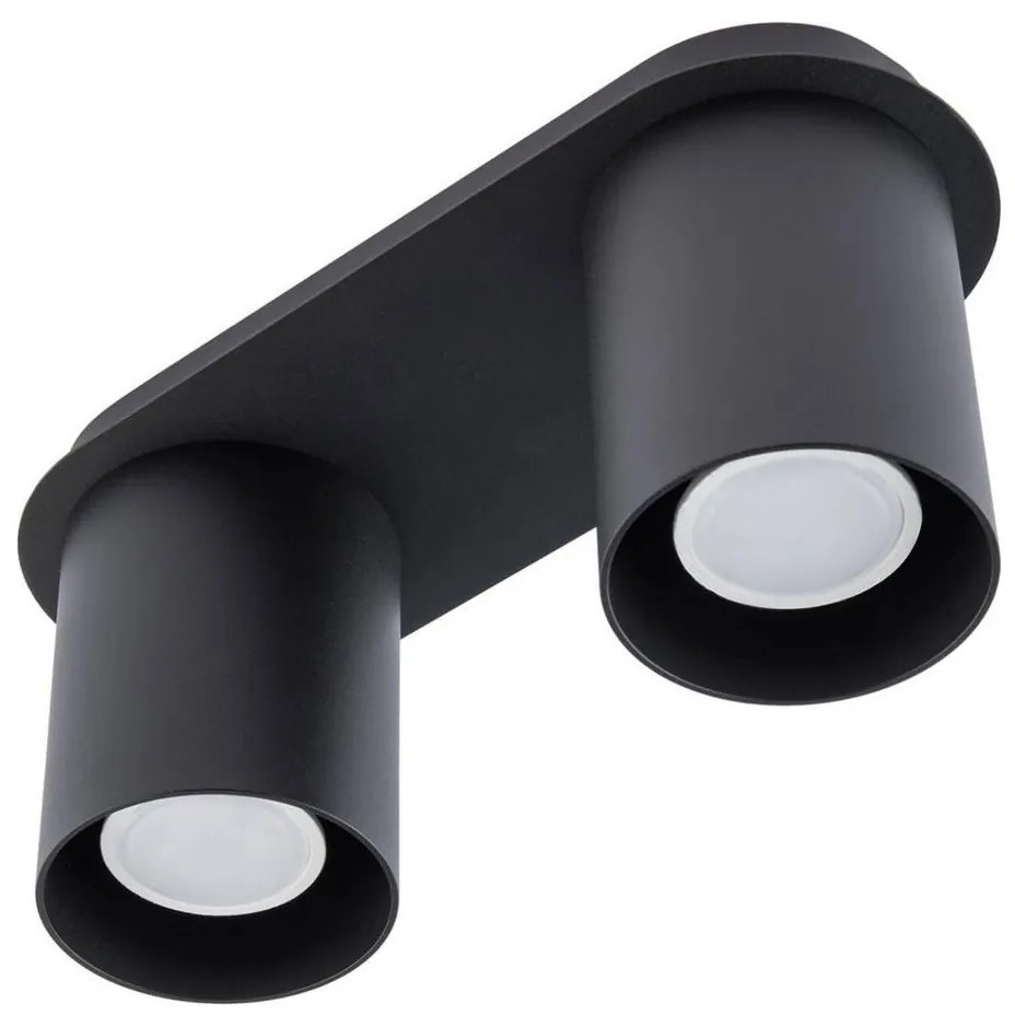 Spotlámpa CREEP 2xGU10/25W/230V fekete