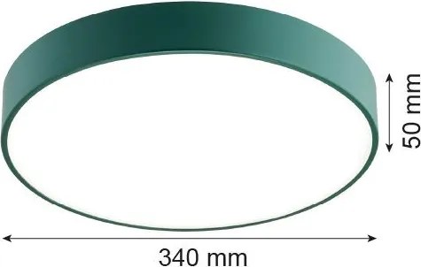 ARGON 8335 TIAMO Ernyős Mennyezeti Lámpa Zöld LED IP20