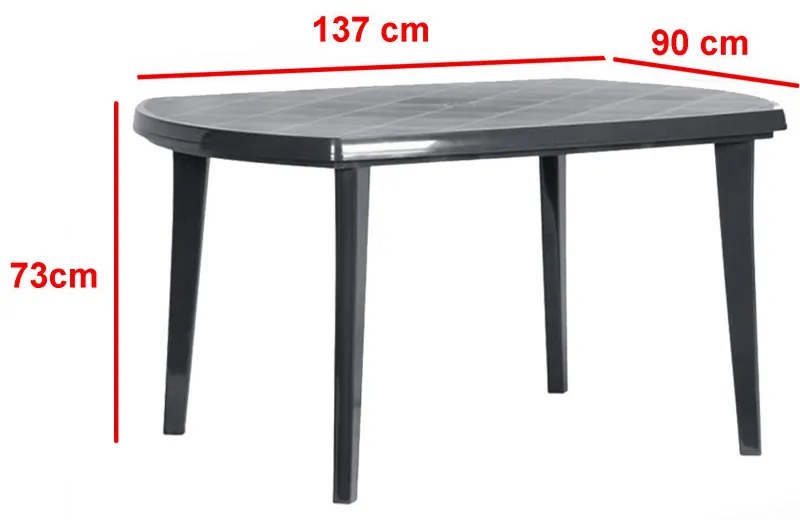 Elte 6+1 kerti bútor garnitúra szett