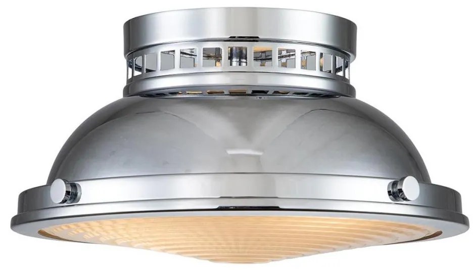 Hinkley HK-AMELIA-F-M-CM - Mennyezeti lámpa AMELIA 2xE27/40W/230V fényezett króm