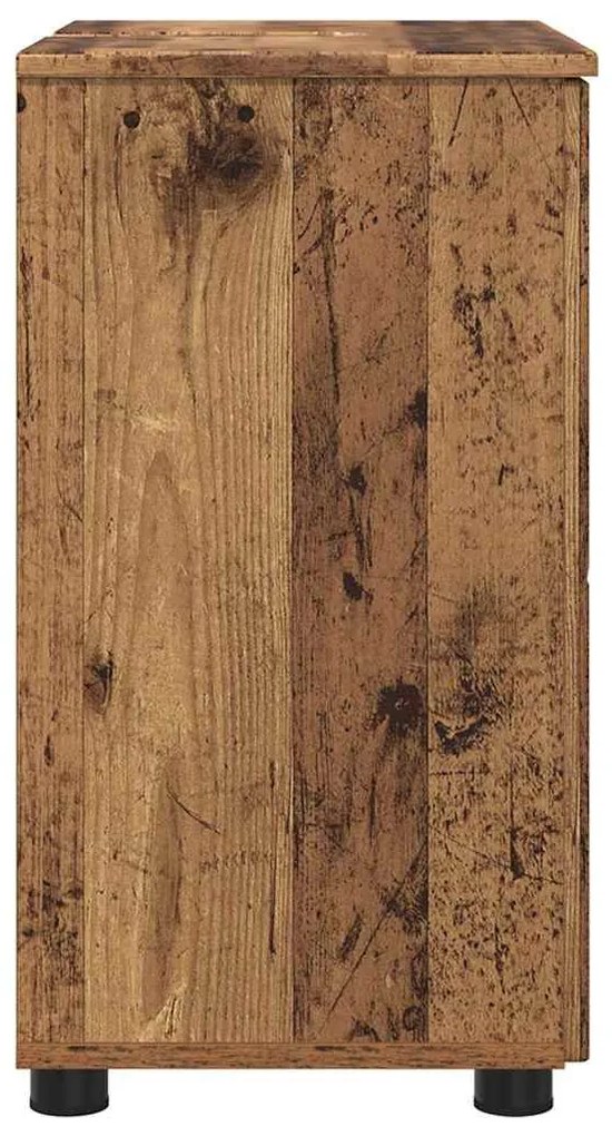 Fürdőszoba Székény polcokkal Régi fa 61 x 35 x 64 cm Faanyag