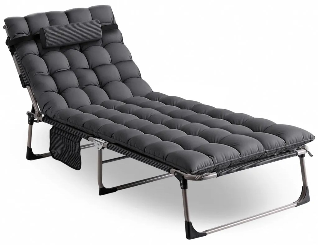 Kempingágy Szürke VENUS