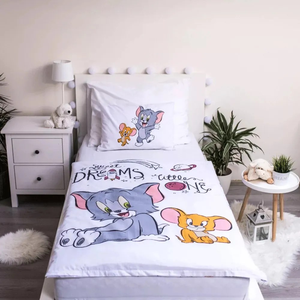 Tom és Jerry ovis ágyneműhuzat sweet 100x135cm 40x60cm