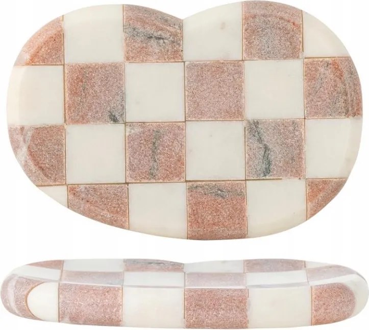 Bloomingville Petrea Patera Márvány Rózsaszín