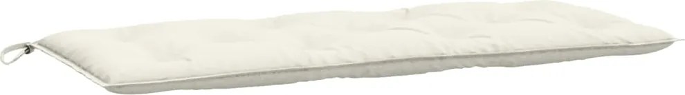 vidaXL melange krémszínű szövet kerti padpárna 120x50x7 cm