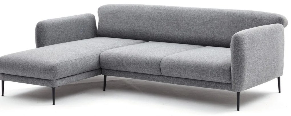 Sarokkanapé Venosuna (B) (szürke + fekete). 1106995