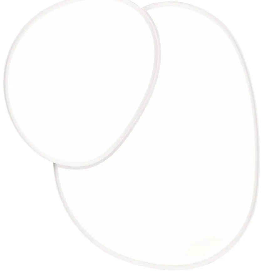 Fehér LED mennyezeti lámpa 63.5x77 cm Rise – Trio