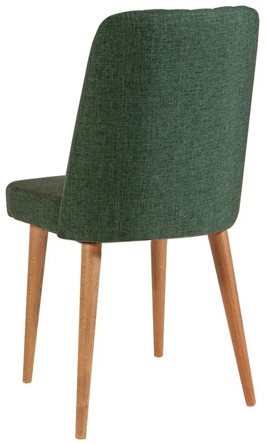 Zöld bársony étkezőszék Stormi Sandalye – Kalune Design