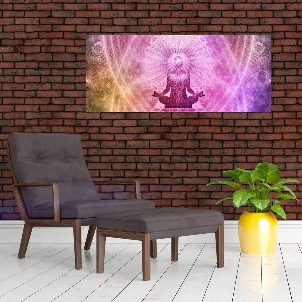 Meditáció képe (120x50 cm)