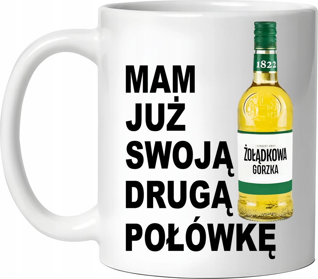 Bögre Már Megvan A Másik Felem vicces Születésnapi Ajándék Csomagolás