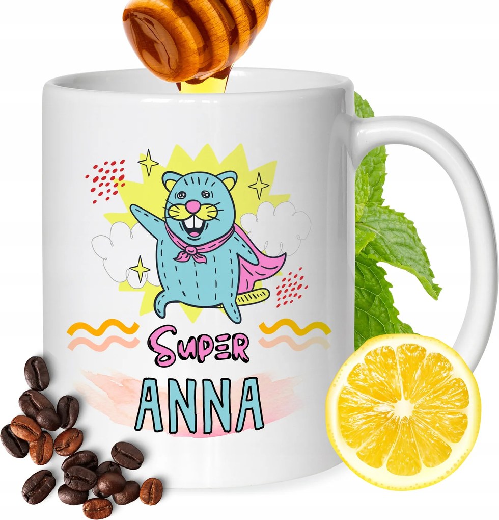 Bögre Anna Barátnőknek Ajándék Nyomtatott Fehér 330ml