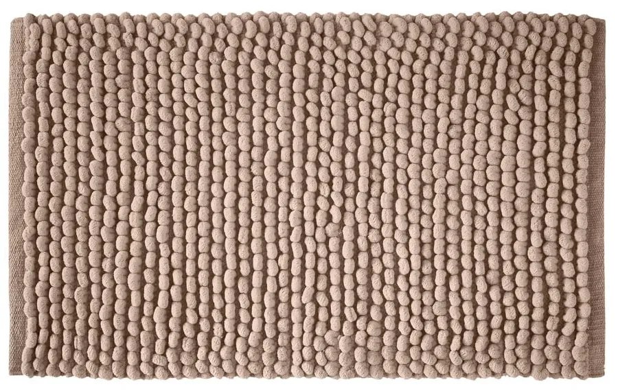 Barna fürdőszobai kilépő 50x80 cm Aspen Bobble – Bianca