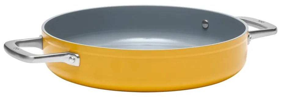 Serpenyő fedővel-kerámia felülettel ø 28 cm tegame Meda 3.0 – FABINI