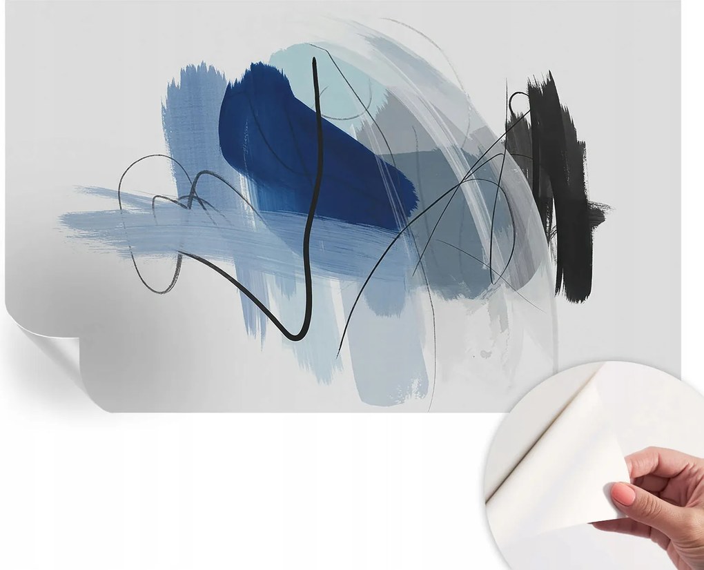 Öntapadós tapéta Falfestmény Prémium Színes absztraktok 416x254 cm