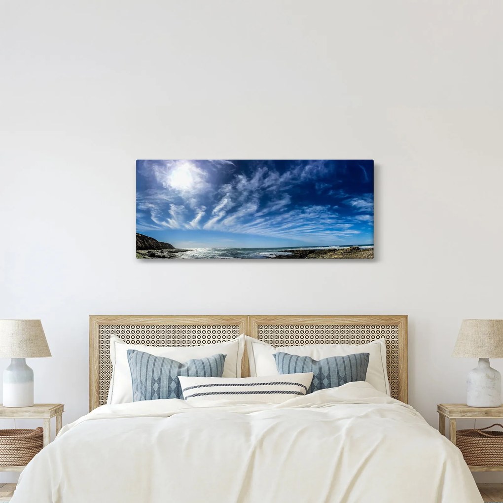 A felhős ég képe (120x50 cm)