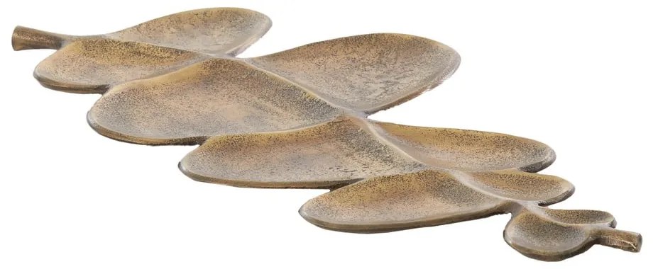 Fém dekoratív tálca 25x52 cm Akaki – Light &amp; Living