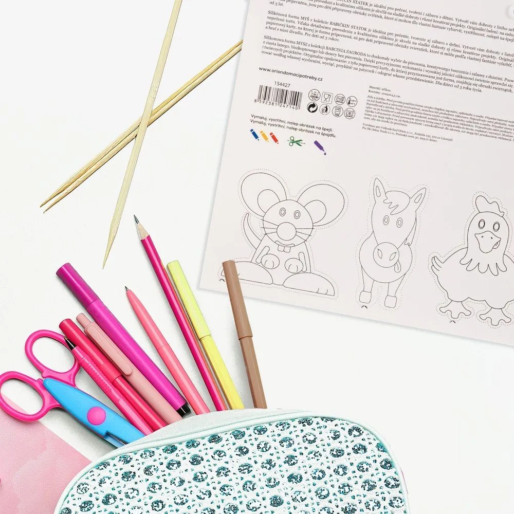 Szilikon sütőforma 20x20 cm Statek – Orion