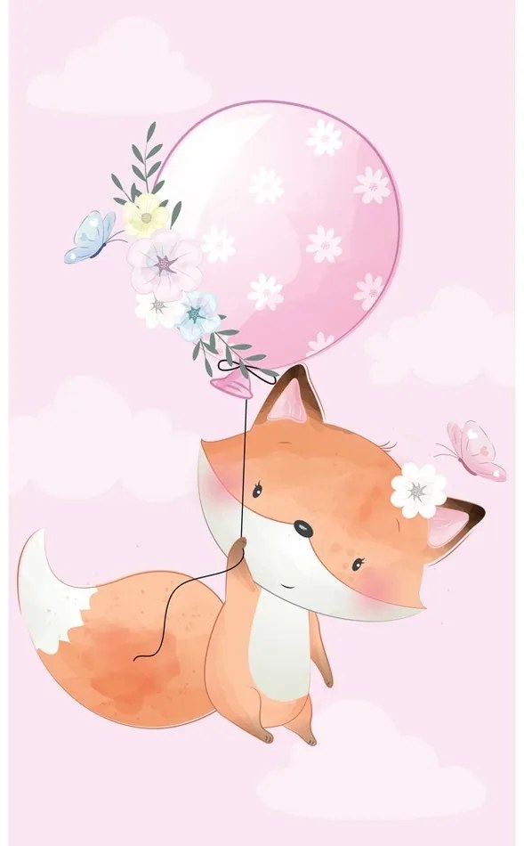 Kisrókás gyermek törölköző, 30 x 50 cm