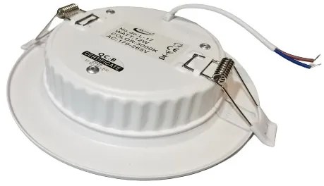 Led Süllyesztett/Beépíthető Panel 14,5 Cm Átmérő , beépített tápegységgel, 12W Kör Alakú 3000K Meleg Természetes Fehér