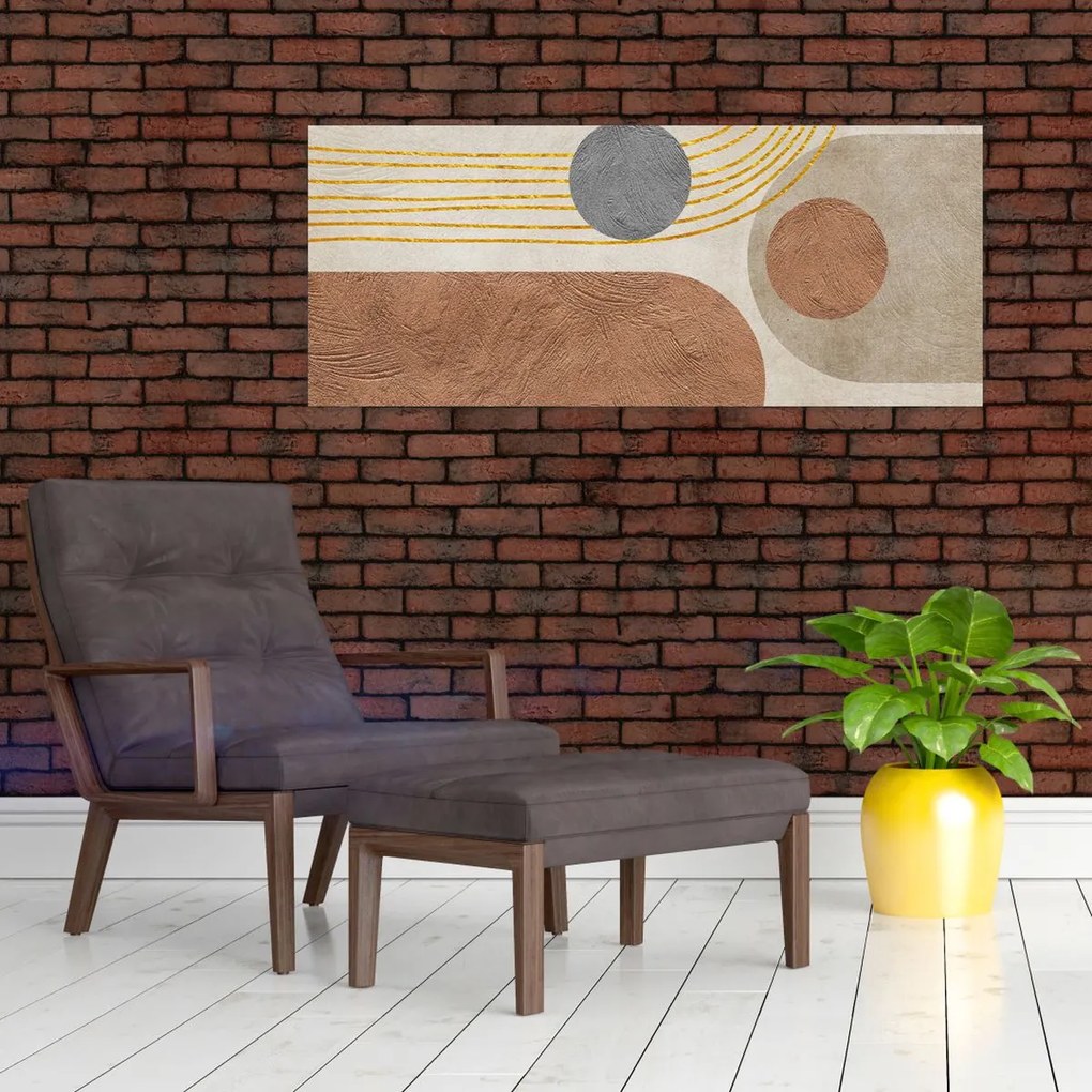 Kép - Modern kollázs (120x50 cm)