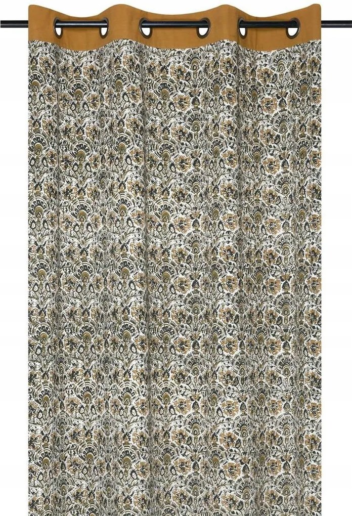 Függöny Soleia 140x260 cm Kerekek Pamut Kész Dekoratív Többszínű