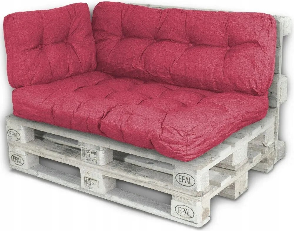 Párna raklap kanapé pad Háttámla