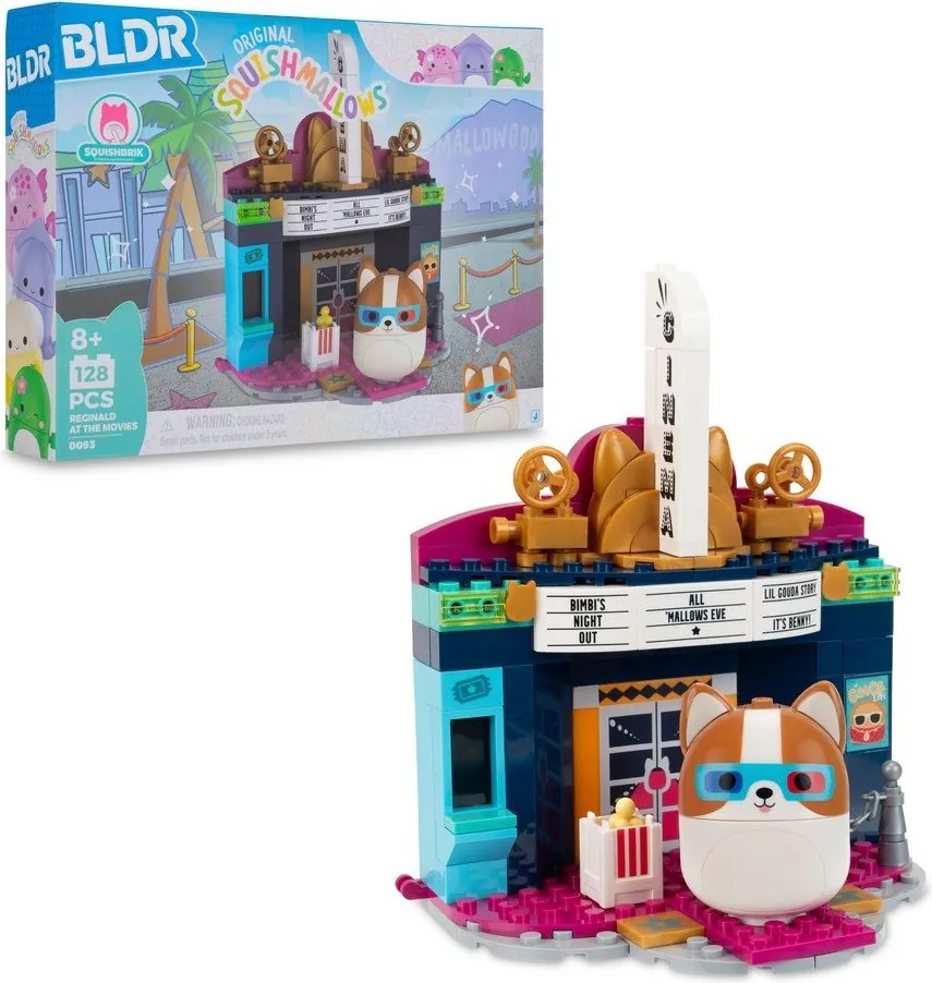 Építőjáték BLDR Reginald – SQUISHMALLOWS