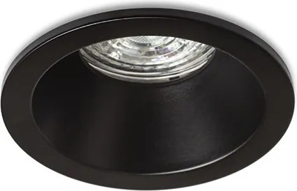 RENDL BERMUDA süllyesztett lámpa fekete 230V LED GU10 15W IP65