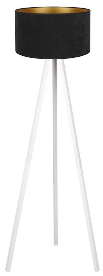 Brilagi - Állólámpa VELVET 1xE27/60W/230V fehér/fekete