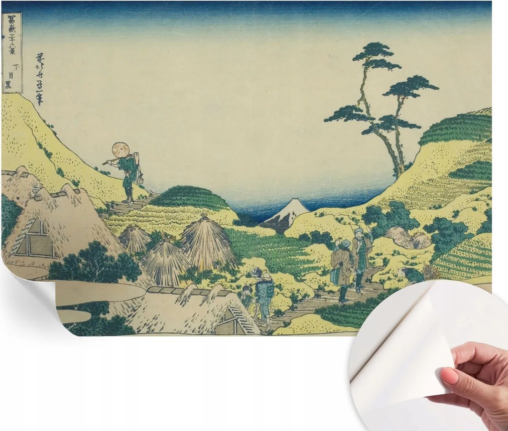 Dekoratív Öntapadós Tapéta Divatos Minták Vidéki tájkép 152x104 cm